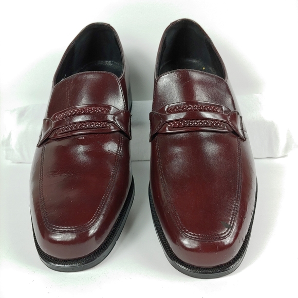 Florsheim Mens Burgundy Loafers 